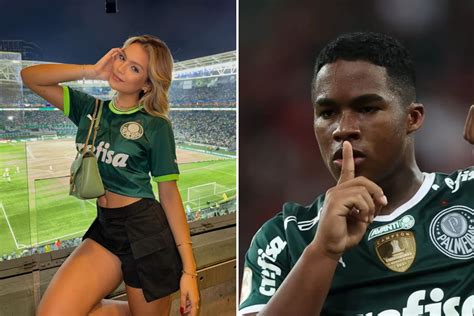 endrick palmeiras namorada